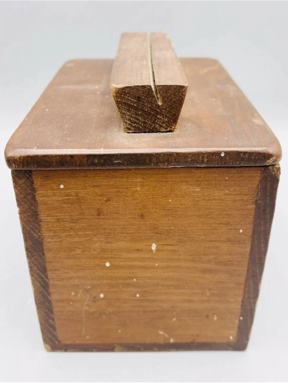 Vintage Wooden Recipe Box